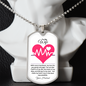 To My Wife | You Make My Heart Race Necklace