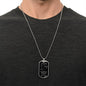 To My Husband | Happily Married Dog Tag Necklace