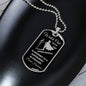 Demigoddess Dog Tag Necklace