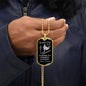 Demigoddess Dog Tag Necklace