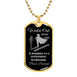 Demigoddess Dog Tag Necklace