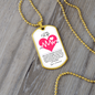 To My Wife | You Make My Heart Race Necklace