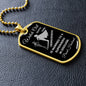 Demigoddess Dog Tag Necklace