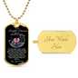 To My Incredible Husband | You Are My Trusty Anchor Necklace