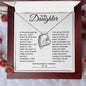 To My Daughter | If you Ever Need Me Forever Love Necklace