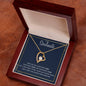 To My Soulmate | I Love You Always & Forever Love Necklace