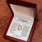 To My Daughter | If you Ever Need Me Forever Love Necklace