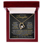 To My Beautiful Daughter | I Closed My Eyes for but a Moment | Forever Love Necklace