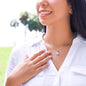 To My Awesome Mother | Mother's Day Eternal Hope Necklace