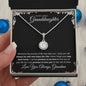 To My Lovely Granddaughter | Eternal Hope Necklace | Birthday Gift