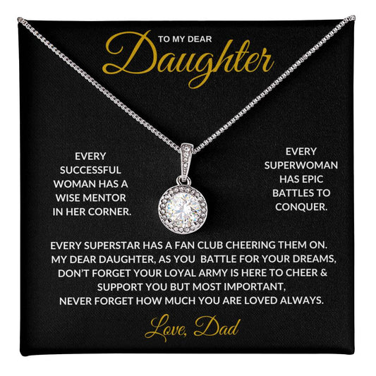 To My Dear Daughter | Eternal Hope Necklace