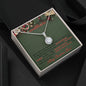 To My Granddaughter | Merry Christmas Eternal Hope Necklace