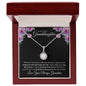 To My Granddaughter Necklace | Eternal Hope Necklace | Birthday Gift
