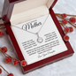 To My Awesome Mother | Mother's Day Eternal Hope Necklace