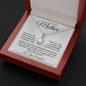 To My Awesome Mother | Mother's Day Eternal Hope Necklace