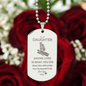To My Daughter | Wear It With Pride Engraved Dog Tag Necklace