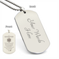 To My Daughter | Saving Lives Engraved Necklace