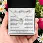 To My Beautiful Wife | I am Your Final Chapter | Lucky In Love Necklace