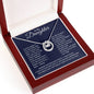 To My Daughter | I Often Worry Lucky in Love Necklace