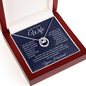 To My Gorgeous Wife | I Vow to Love You for Eternity | Lucky In Love Necklace