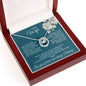 To My Wife | Lucky In Love Necklace | Gift for Wife