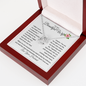 To My Beautiful Wife | I am Your Final Chapter | Lucky In Love Necklace