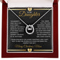 To My Daughter | Never Forget You are Loved Necklace