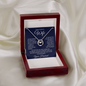 To My Gorgeous Wife | I Vow to Love You for Eternity | Lucky In Love Necklace