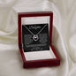 To My Daughter | Woman Full of Joy Lucky in Love Necklace