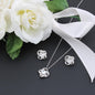 To My Beautiful Mother | Mother's Day Love Knot Necklace & Earring Set