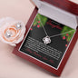 To My Daughter | You Are The Greatest Blessing Love Knot Necklace & Earring Set