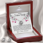 To My Future Wife | Love Knot Necklace | My Heart Beats with Your Name