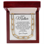 To My Mother | The Coolest Mom In Town | CZ Paperclip Chain Necklace