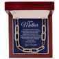To My Mother | The Coolest Mom In Town | CZ Paperclip Chain Necklace