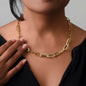 To My Daughter from Mom | CZ Paperclip Chain Necklace