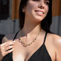 To My Daughter from Dad | CZ Paperclip Chain Necklace