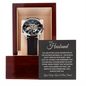To My Husband | You Are Never Alone | Men's Openwork Watch