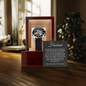 To My Husband | You Are Never Alone | Men's Openwork Watch