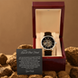 My Heart Ticks for You | Men's Open Work Watch