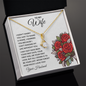To My Wife | I Married your Because | Alluring Beauty Necklace