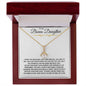To My Bonus Daughter | Alluring Beauty Necklace