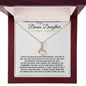 To My Bonus Daughter | Alluring Beauty Necklace