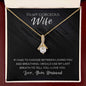 To My Gorgeous Wife | Alluring Beauty Necklace
