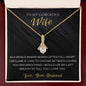 To My Gorgeous Wife | Alluring Beauty Necklace