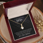 To My Gorgeous Wife | Alluring Beauty Necklace
