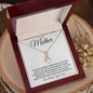 To My Mother | Alluring Beauty Necklace
