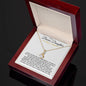 To My Bonus Daughter | Alluring Beauty Necklace