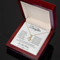 To My Darling Daughter | Words Don't Truly Express Alluring Beauty Necklace
