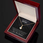 To My Gorgeous Wife | Alluring Beauty Necklace