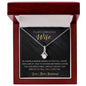 To My Gorgeous Wife | Alluring Beauty Necklace